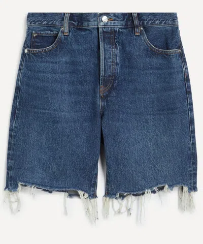 Frame Women's The Leisure Shorts In Nostalgia In Blue
