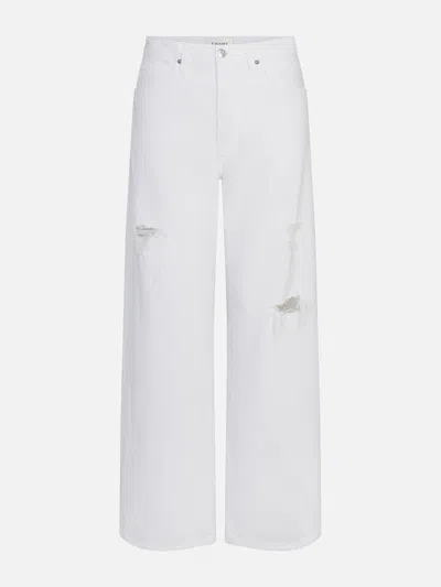 Frame Women's The Loose Jeans In White