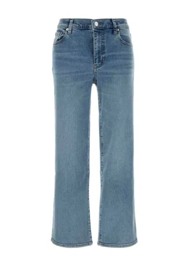 Frame Le Pixie Slim Palazzo High-rise Wide-leg Stretch Jeans In Blue