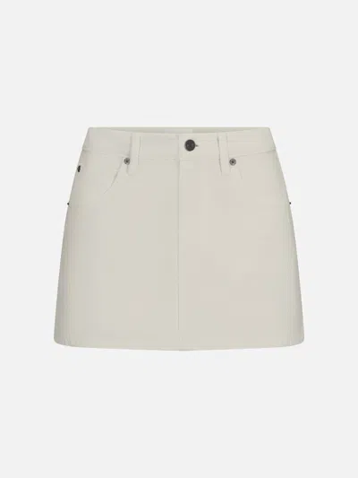 Frame Women's The Mini Skirt In Neutral