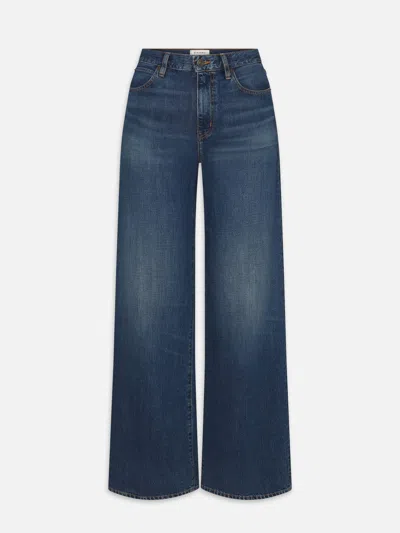 Frame Women's The Off Duty Stroll Jeans In Blue