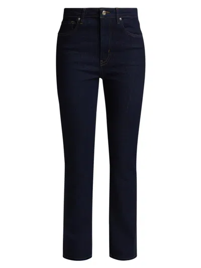 Frame Women's The Pencil Straight-leg Jeans In Black