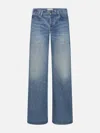 Frame The Pixie Gray Rapture Jeans In Blue