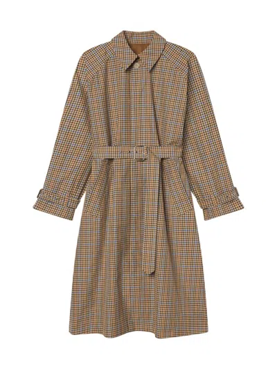 Frame Women's The Plaid Mac Coat