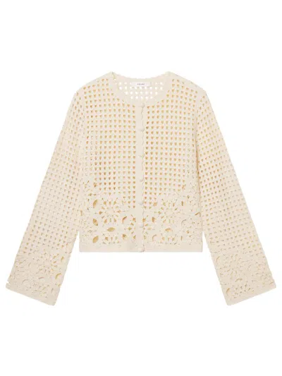 Frame Women's The Postcard Cardigan In White