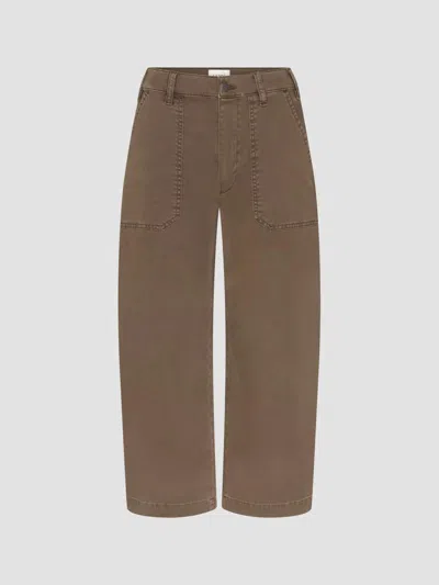 Frame Women's The Ranger Barrel-leg Jeans In Brown