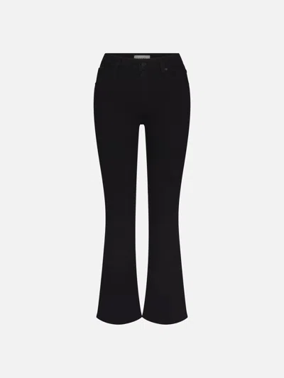 Frame Women's The Reboot Crop Bootcut Jeans In Black