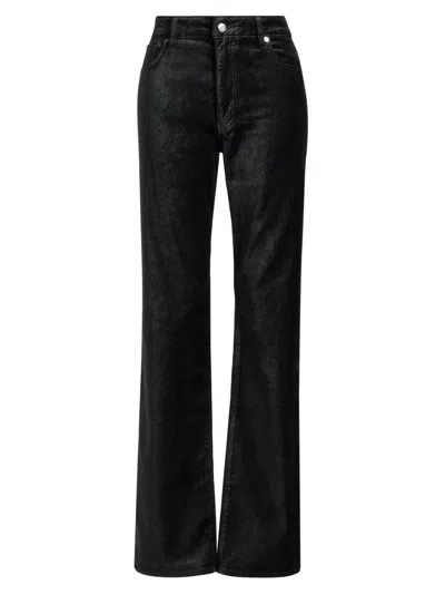 Frame Women's The Reboot Velveteen Pants In Black