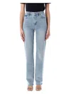 Frame Women's The Ruler Jean In Dolly Light Blue