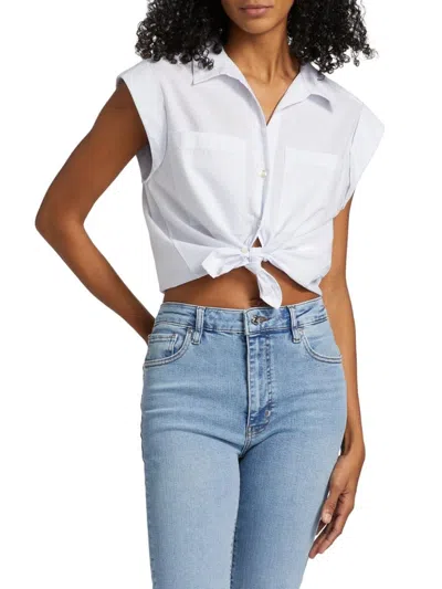 Frame Women's The Seersucker Leisure Shirt In Multi