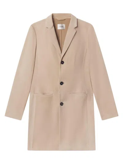 Frame Women's The Sleek Suede Jacket In Brown