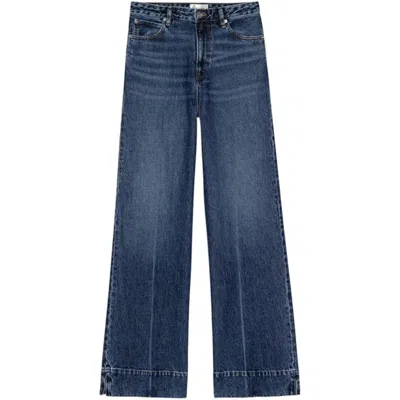 Frame Women's The Slice Flare Jeans, Headliner In Blue