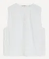 Frame The Smocked Tank In White