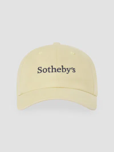 Frame Women's The Sotheby's Cap In Yellow Washed
