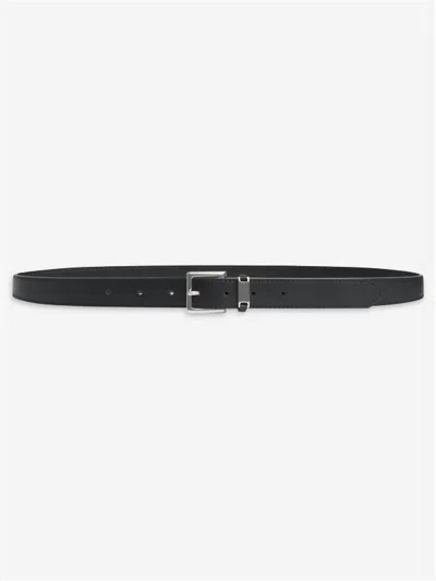 Frame Women's The Square Buckle Belt In Black