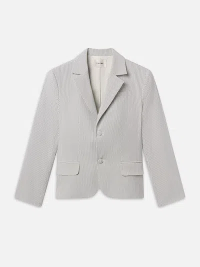 Frame Women's The Stripe Classic Blazer In Blue