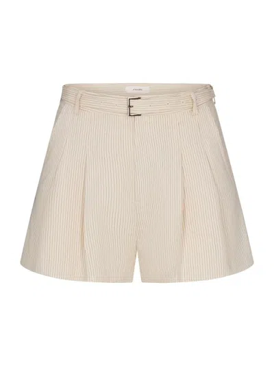 Frame Women's The Striped Soho Wide-leg Belted Shorts In Multi