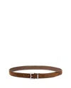 Frame Women's The Suede Square Buckle Belt In Brown