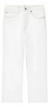 Frame Jeans The Bow Au Natural Clean In White