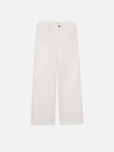 Frame Women's The Wide In Au Natural Clean In White