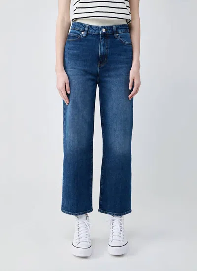 Frame Women's The Wide Leg Jeans In Rival In Blue