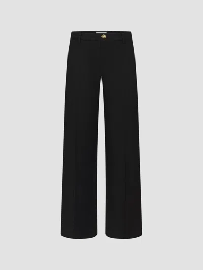 Frame Women's The Wool Trousers In Black