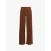 Frame Le Slim Palazzo Pants In Toast