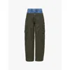 Frame Cotton Cargo Pants In Whiplash
