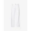 Frame The Bow Jeans In White