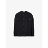 Frame Cocoon Short Coat In Black Multi