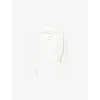Frame Womens Cream Coach High-neck Cotton-jersey Sweatshirt In White
