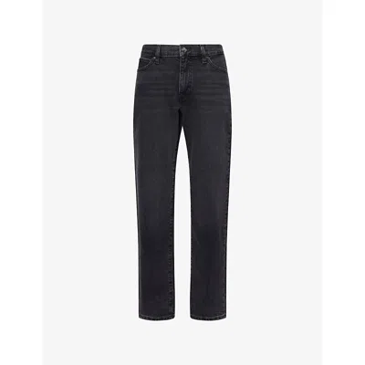Frame Womens Deco Borrowed Straight-leg Denim Jeans