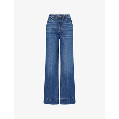 Frame Womens  The Slice Flared Denim Jeans