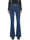 Frame Le High Flare High-rise Flared Jeans In Multi