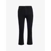 Frame Womens Levitate The Reboot Crop Flared Straight-leg High-rise Stretch-denim Blend Jeans In Levitate