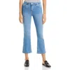 Frame Womens Mid-rise Light Was Bootcut Jeans In Multi