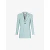 Frame The Slim Blazer In Robin Egg Blue