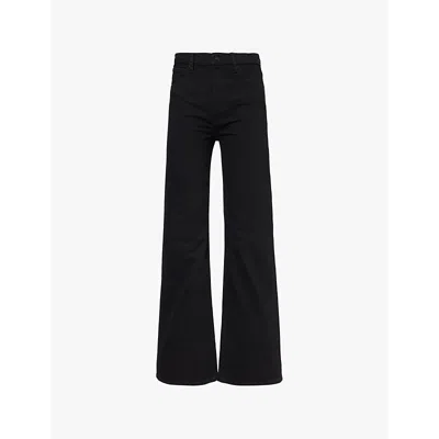 Frame Womens Smokescreen The Pixie Arrow Bootcut Stretch-denim Jeans
