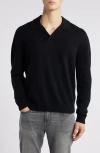 Frame Mens Black Polo-collar Regular-fit Wool And Silk-blend Jumper In Black