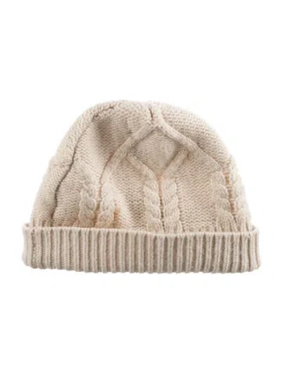 Pre-owned Frame Wool Beanie In Neutral