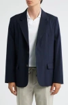 Frame Wool Blazer In Blue