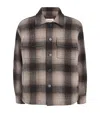 Frame Wool-blend Plaid Jacket