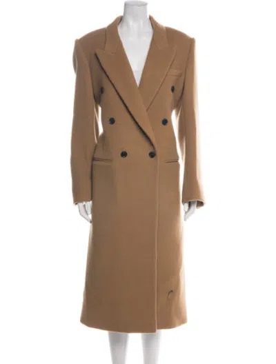Pre-owned Frame Wool Coat In Neutrals