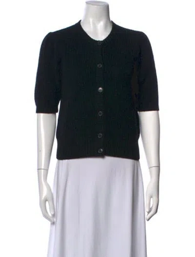 Pre-owned Frame Wool Crew Neck Sweater In Black