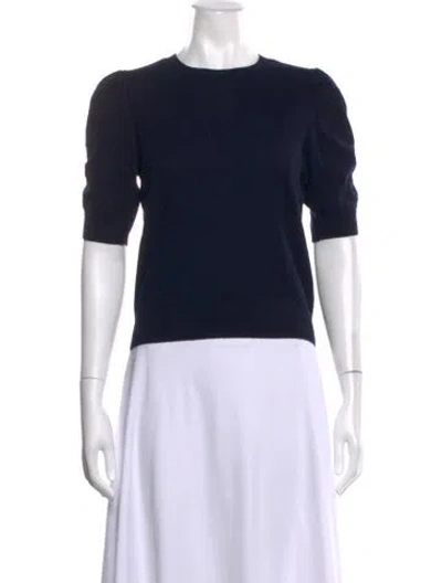 Pre-owned Frame Wool Crew Neck Sweater In Blue