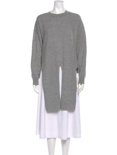 Pre-owned Frame Wool Crew Neck Sweater In Gray