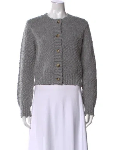 Pre-owned Frame Wool Crew Neck Sweater In Grey