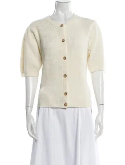 Pre-owned Frame Wool Crew Neck Sweater In Neutral
