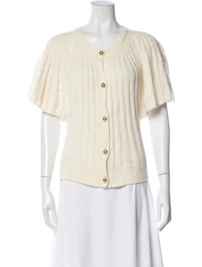 Pre-owned Frame Wool Crew Neck Sweater In Neutral