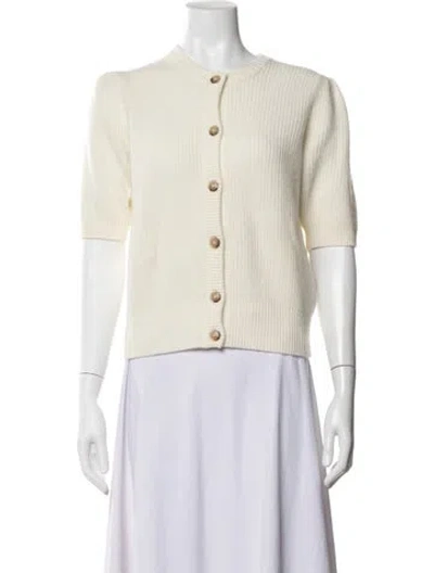 Pre-owned Frame Wool Crew Neck Sweater In Neutrals
